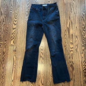 Madewell Cali Demi-Boot Black Jean